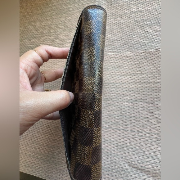 SOLD Authentic Damier Ebene Louis Vuitton Long Wallet #5 - Picture 11 of 16